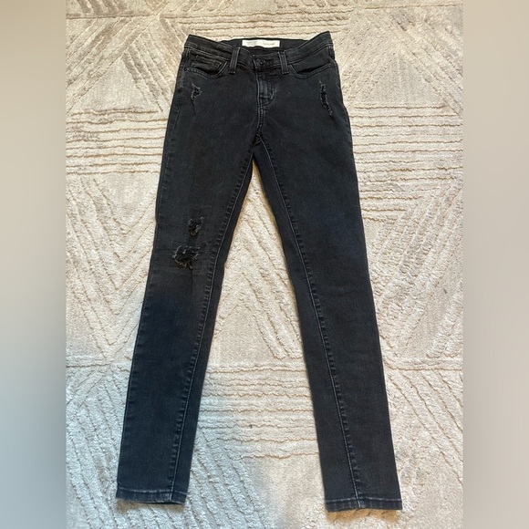 Levi's Other - Girl- Levi’s black super skinny size 12